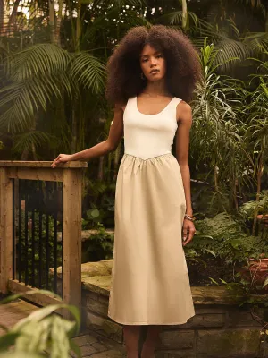 2-Fer Midi Tank Dress