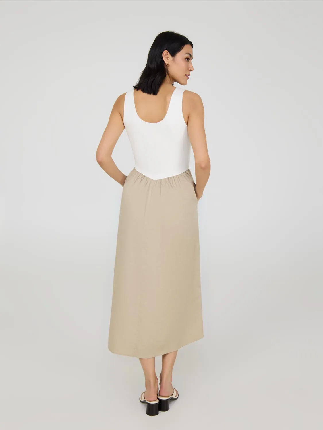 2-Fer Midi Tank Dress