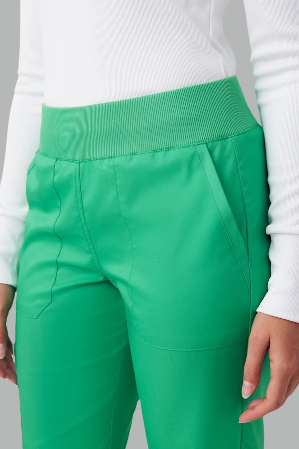 5-Pocket Elastic Waistband Cargo Pant