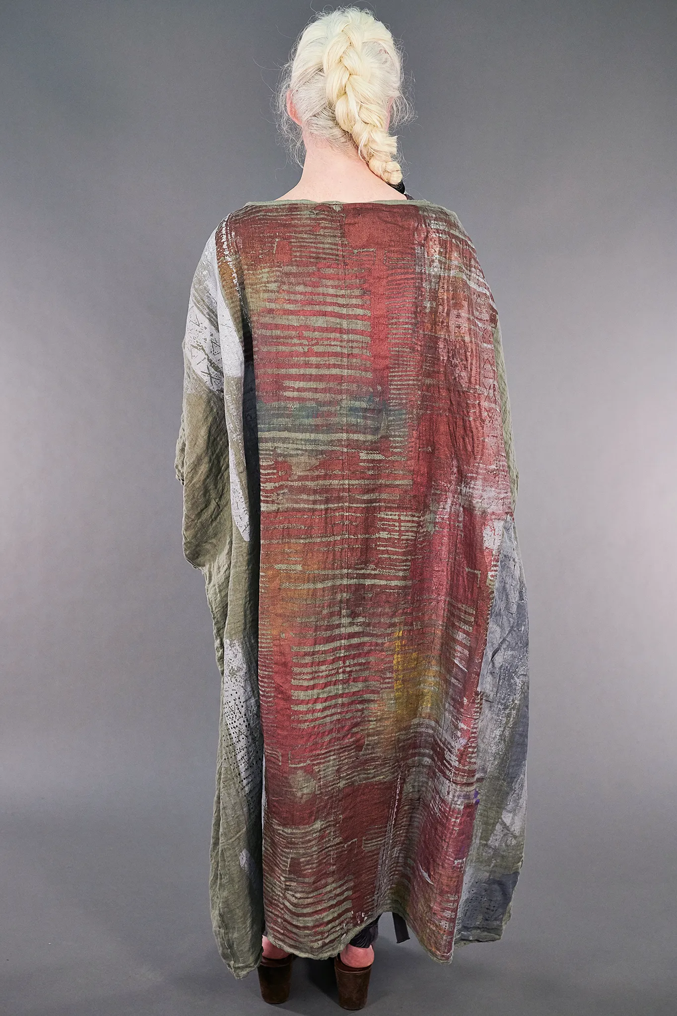 5267  Kimono Duster Lichen-P