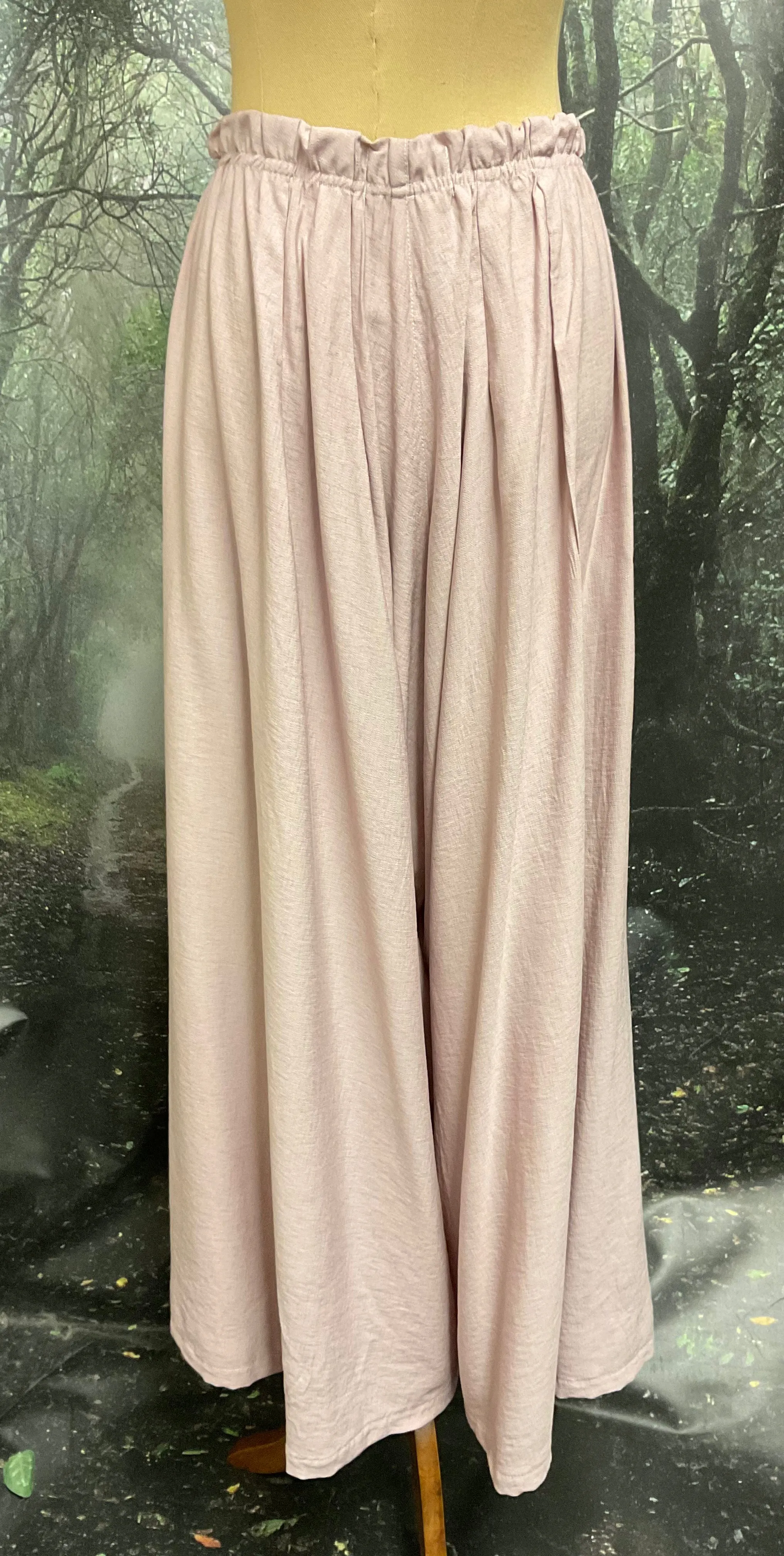 #5346 Dusty pink wide leg trousers