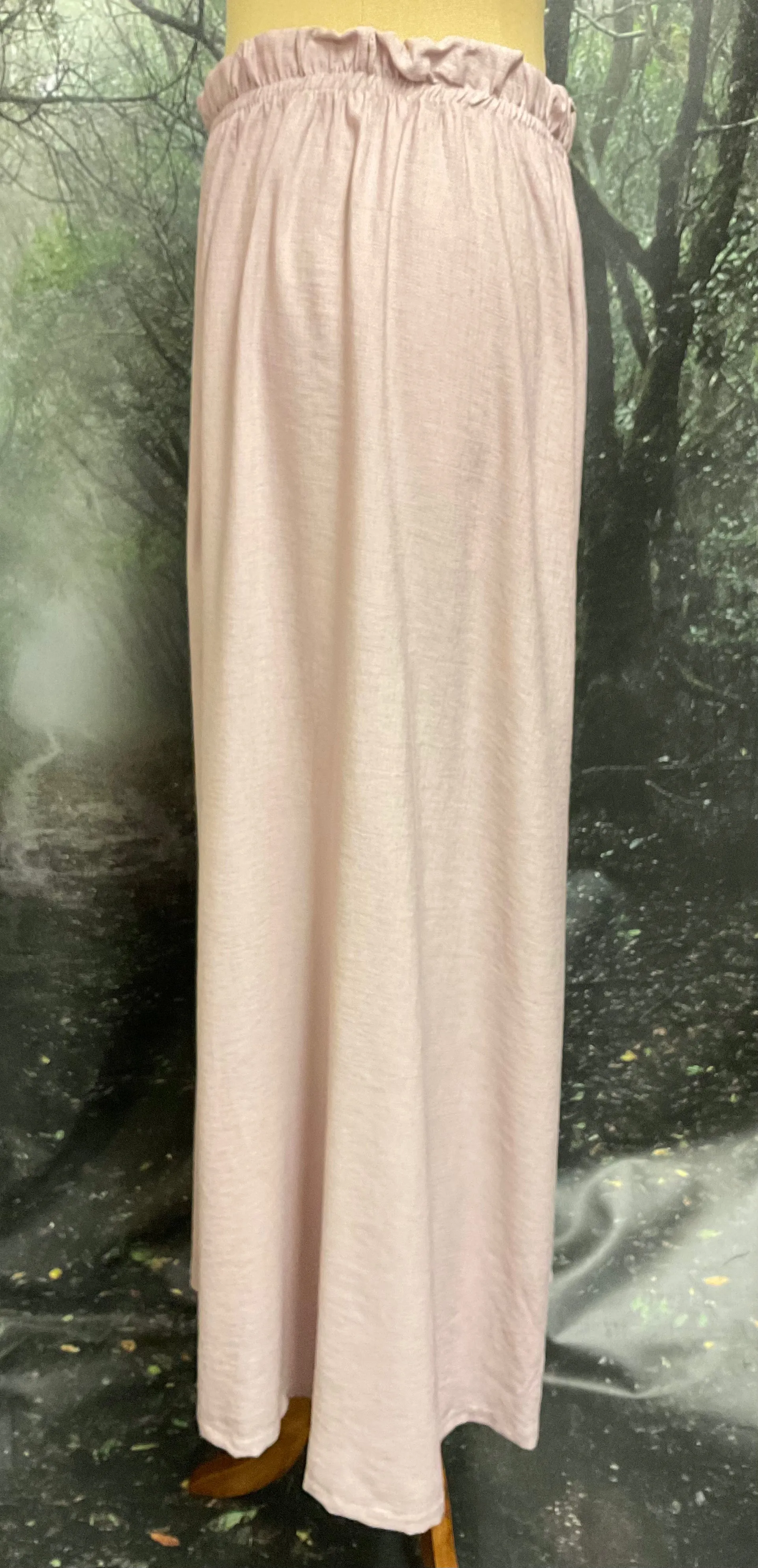 #5346 Dusty pink wide leg trousers