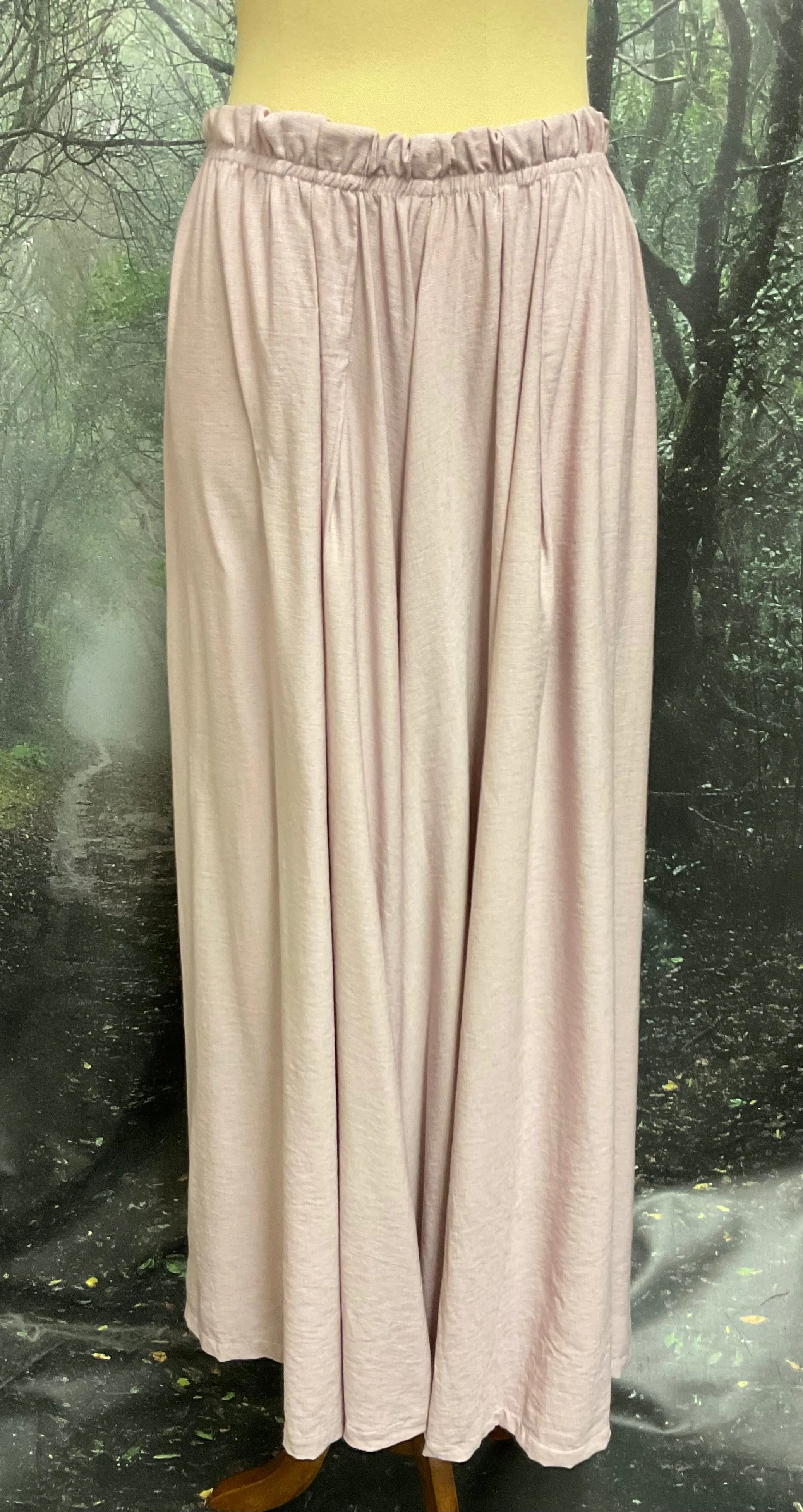 #5346 Dusty pink wide leg trousers