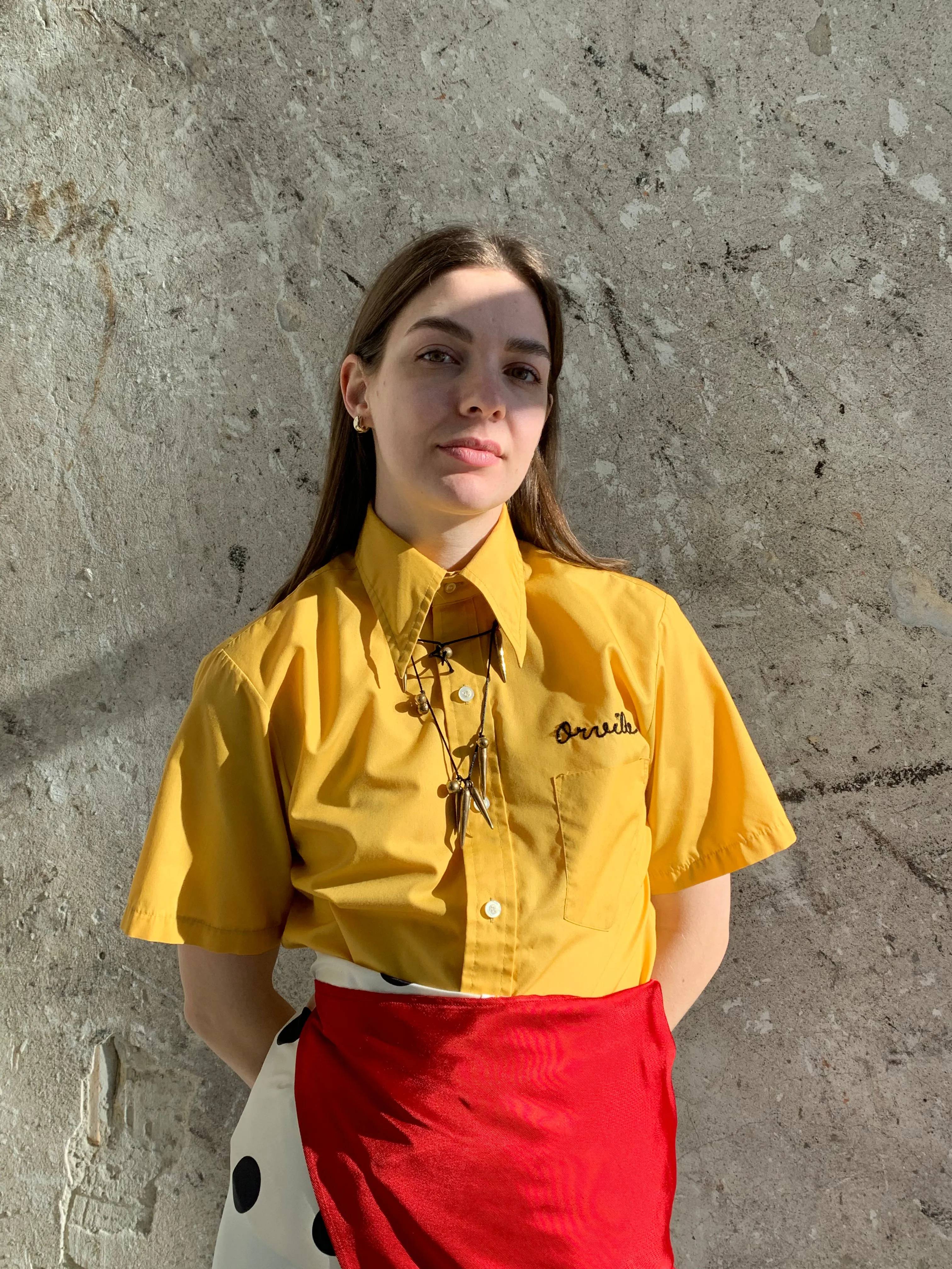70s bartender shirt