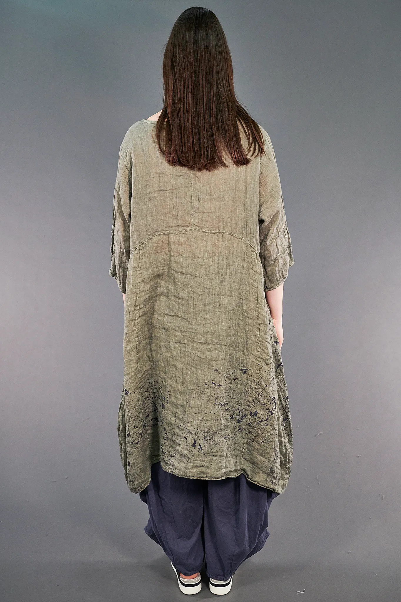 7114 Wave Dress Lichen-P