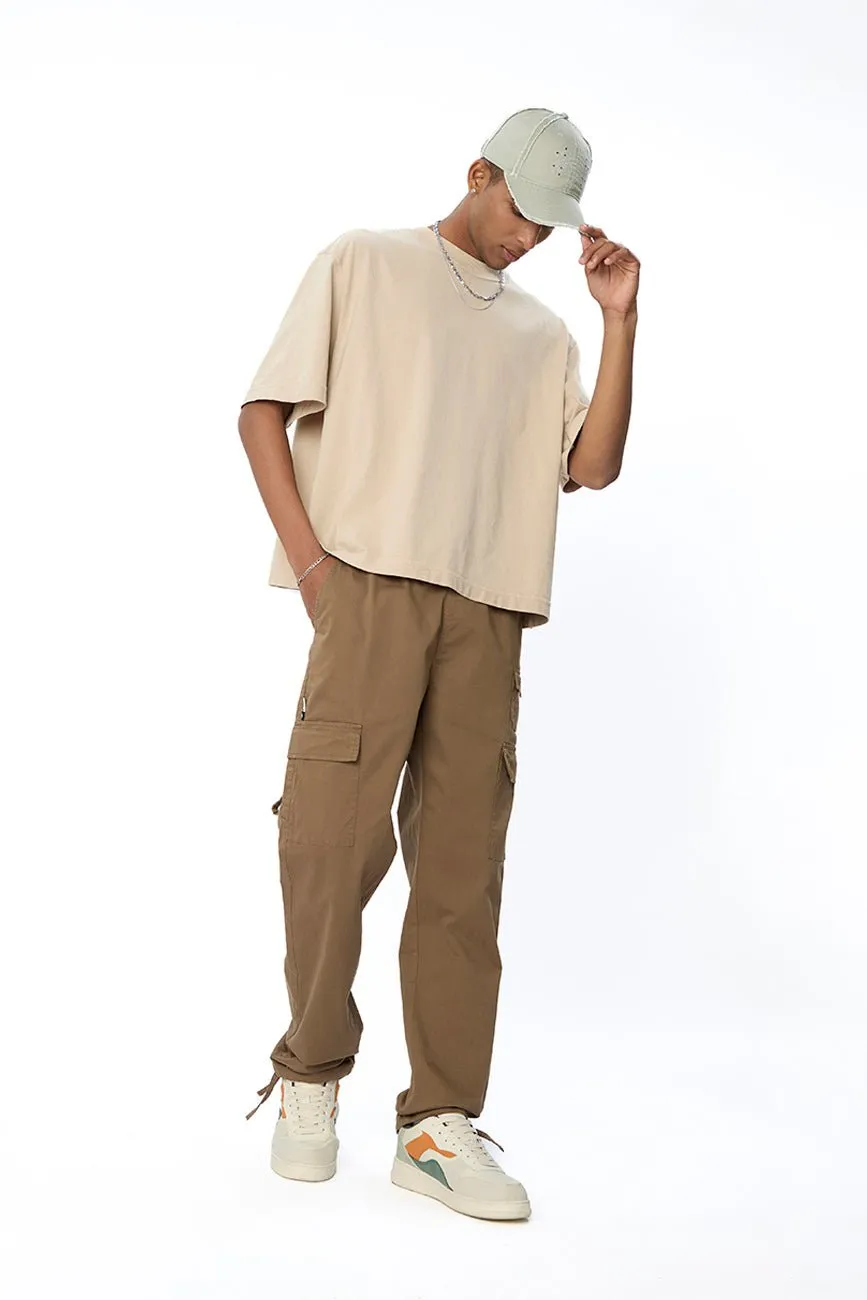 9 Pocket Cargo Pants // Khaki