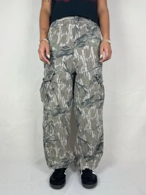 90's Realtree Camo Vintage Cargo Pants Size 31x27