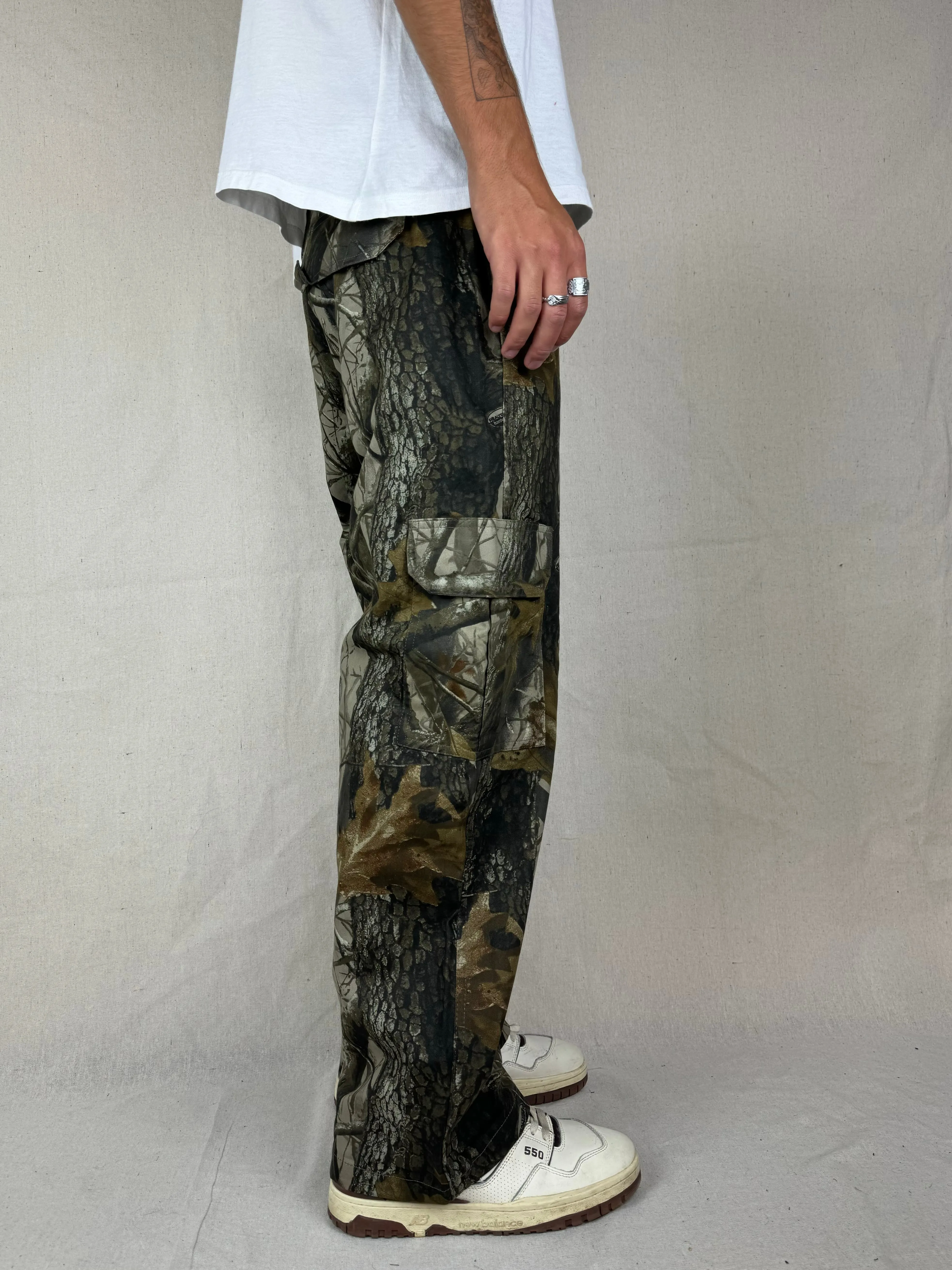 90's Realtree Camo Vintage Cargo Pants Size 33x30