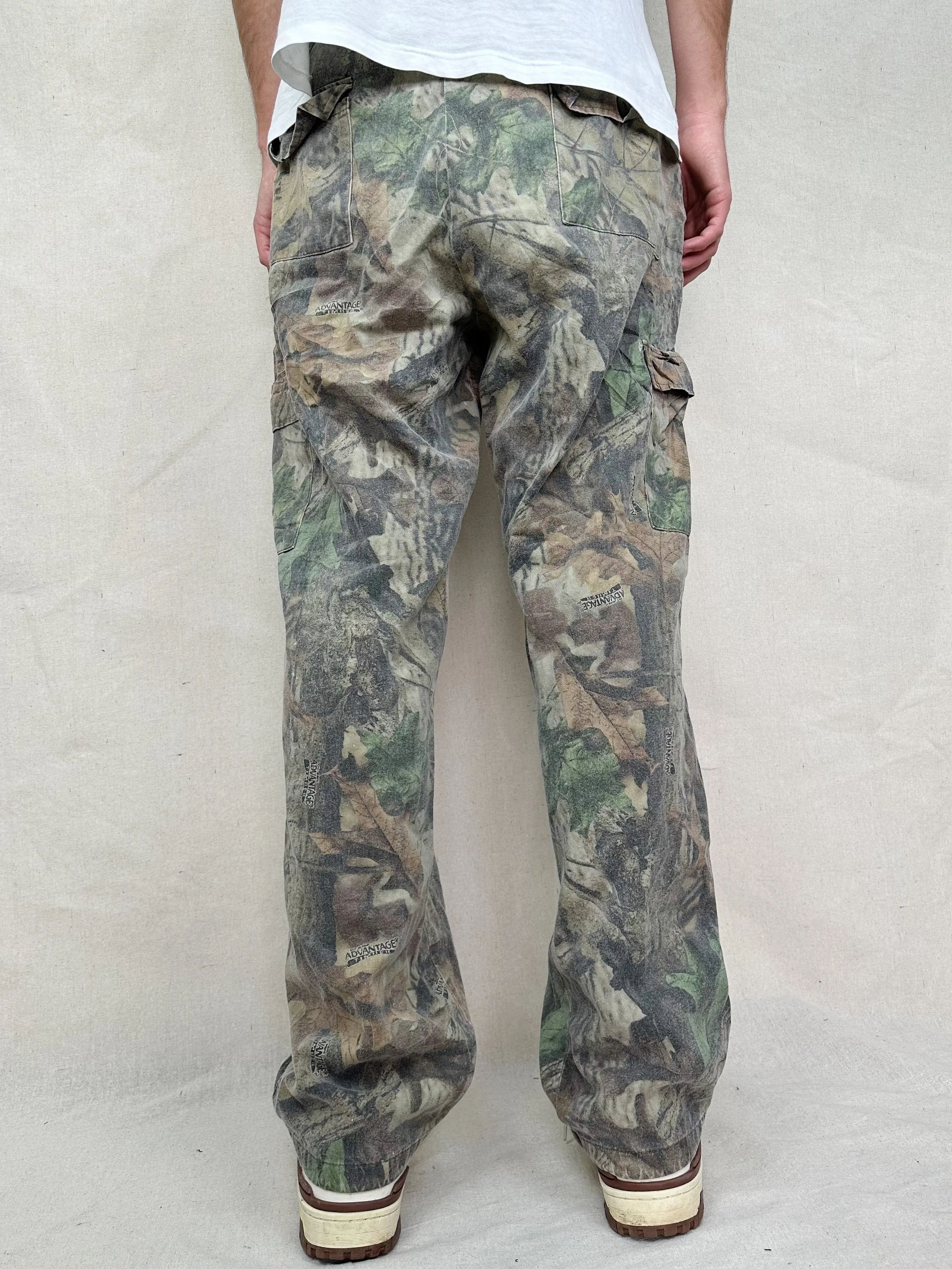 90's Realtree Camo Vintage Cargo Pants Size 33x31