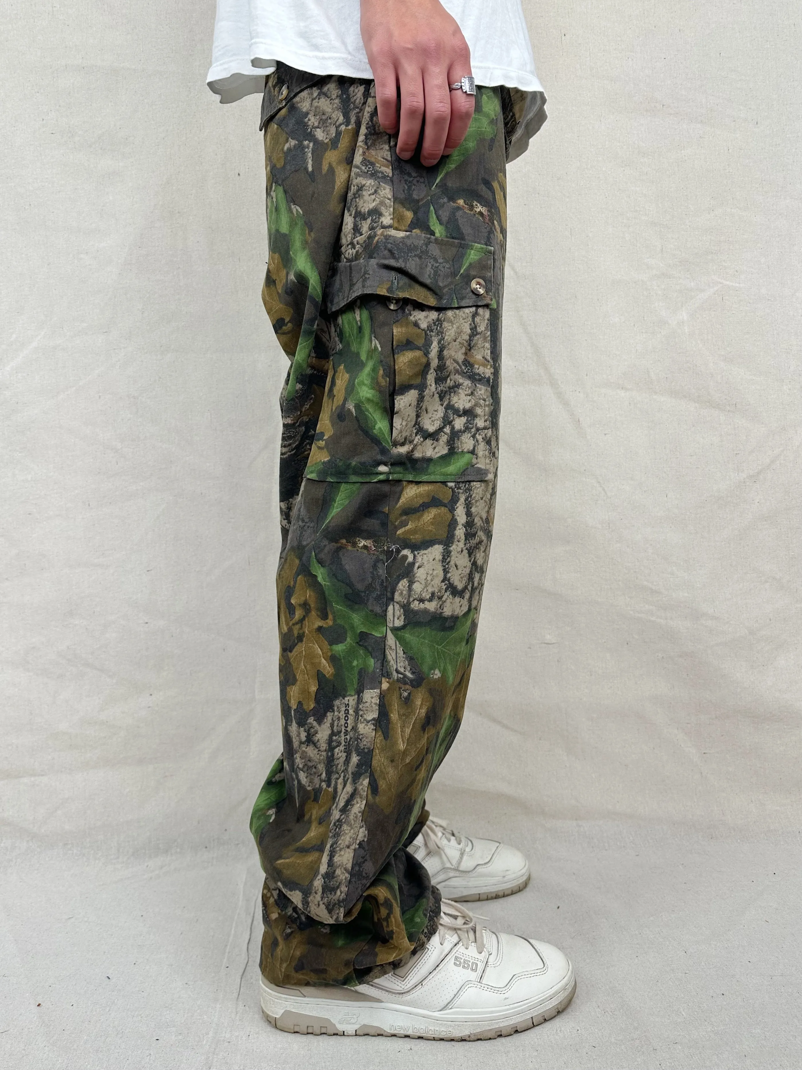 90's Realtree Camo Vintage Cargo Pants Size 40x33