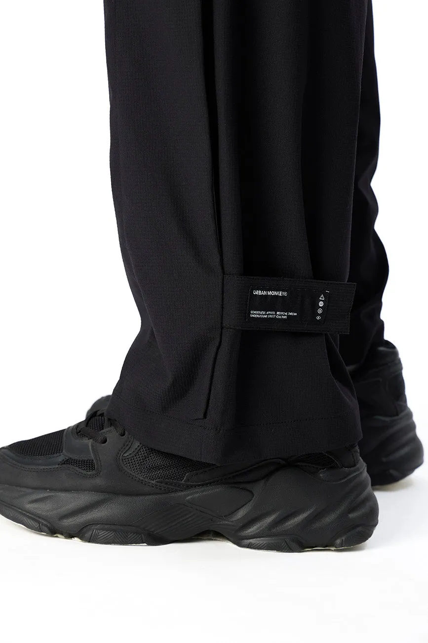 Adjustable Cargo Pants // Black