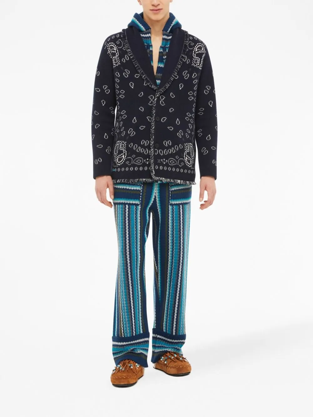 Alanui Sweaters Blue