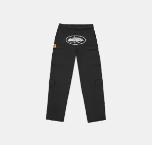 Alcatraz Cargo Trousers Black White