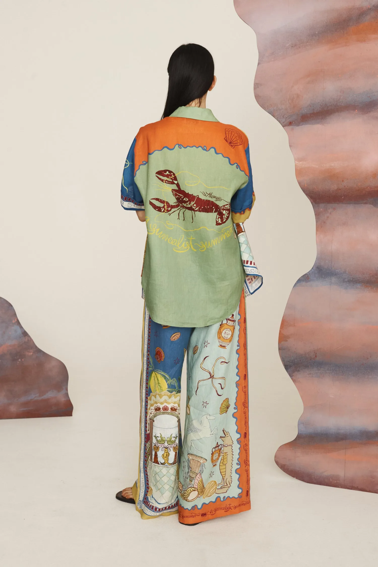 Alemais | Surrealist Summer Pant