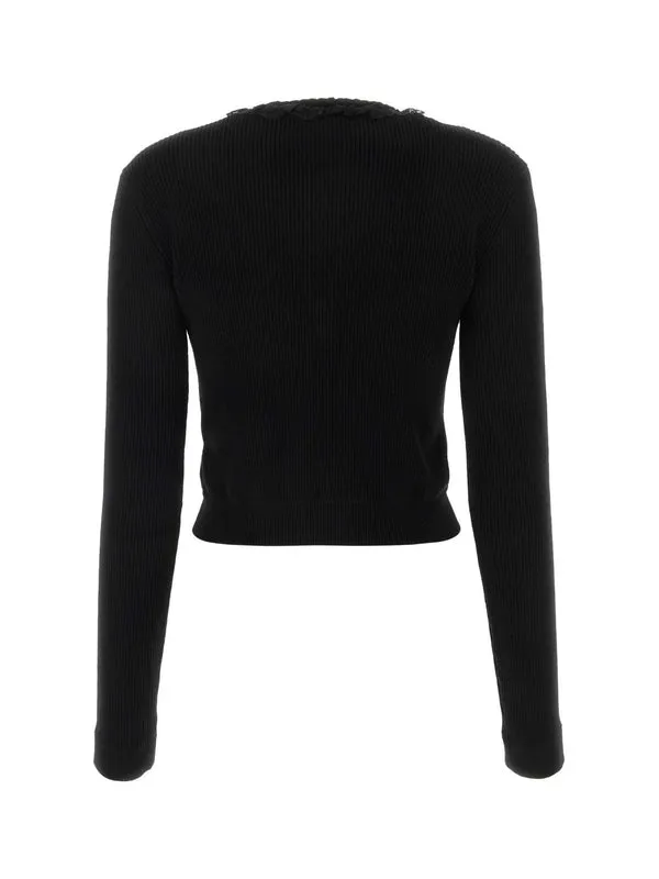Alessandra Rich Black Cardigans