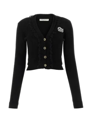 Alessandra Rich Black Cardigans