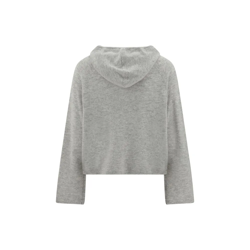 Allude Cashmere Hoodie Sweatshirt