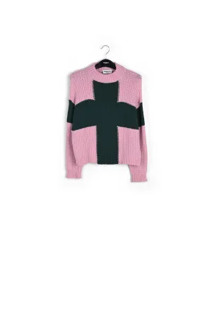 Ambosello sweater with cross