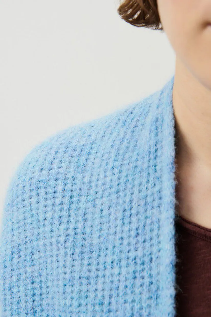 American Vintage East Cardigan - Sky Melange