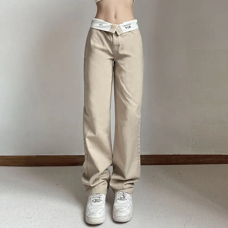 Amira – Stylish Women's Low Waist Pants