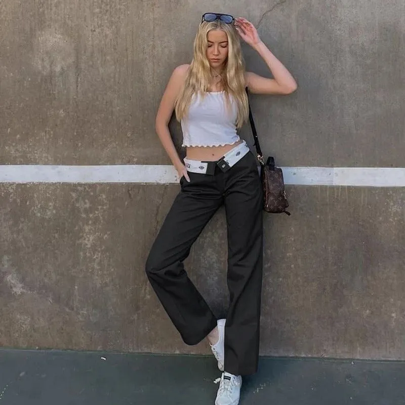 Amira – Stylish Women's Low Waist Pants