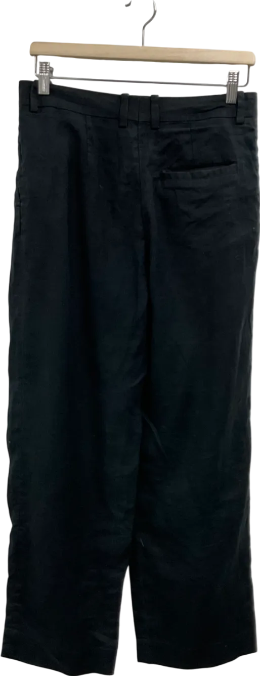 Arket Blue Linen Trousers UK 8