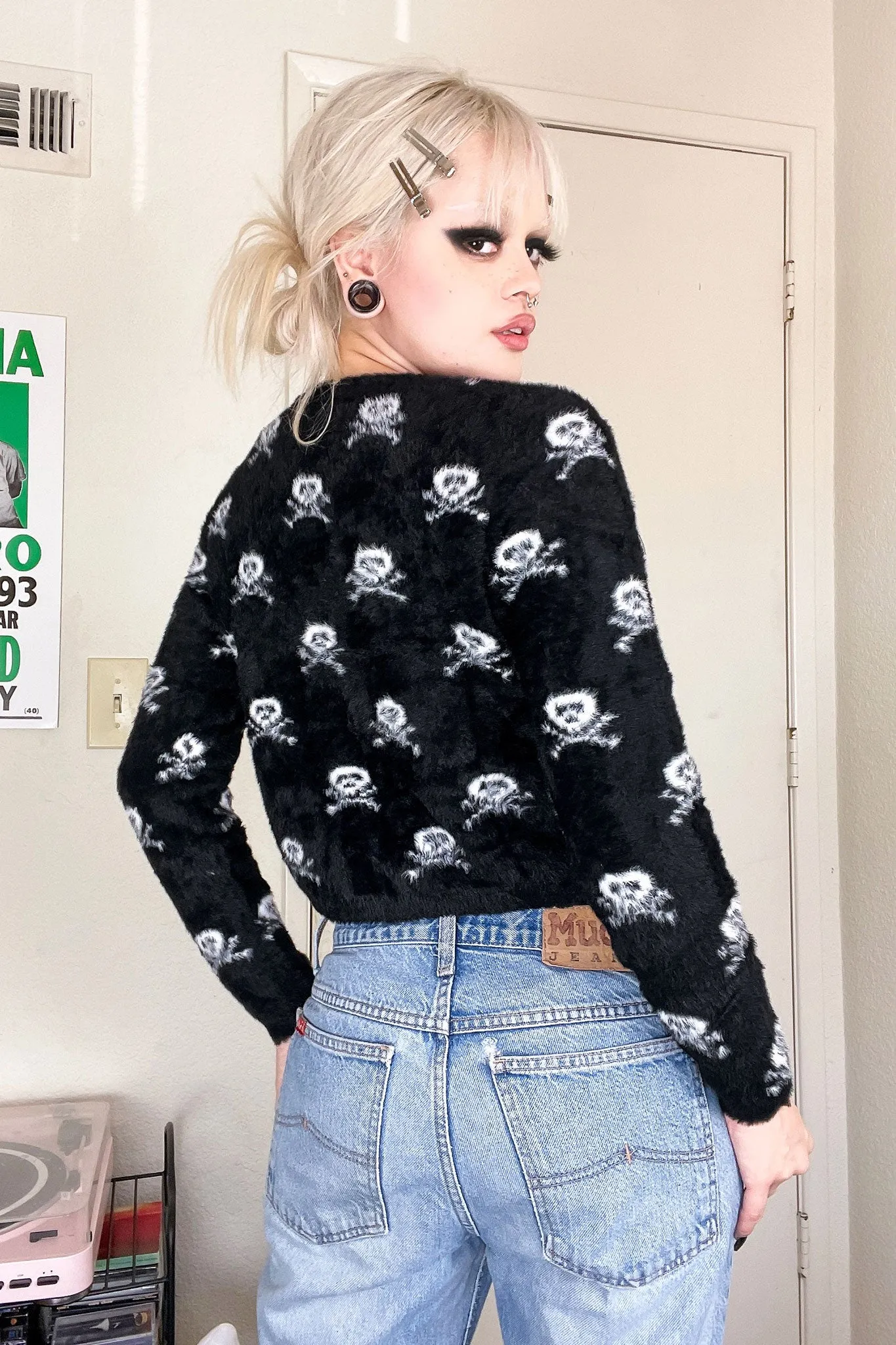 Avril Fuzzy Cardigan