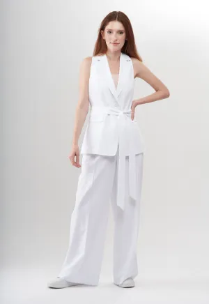 BCV7249 Vest with Tie Front