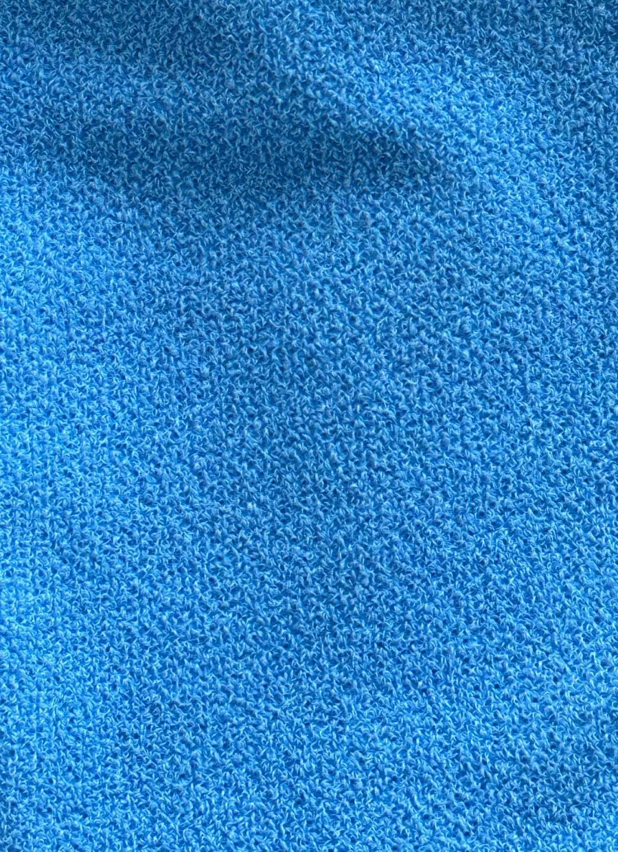 Bikini Top Chloe - Azure Blue Terry