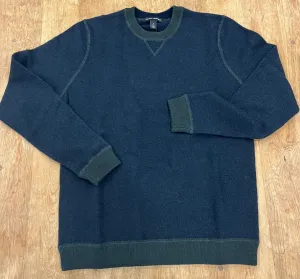 birdseye crew w/coverstitch