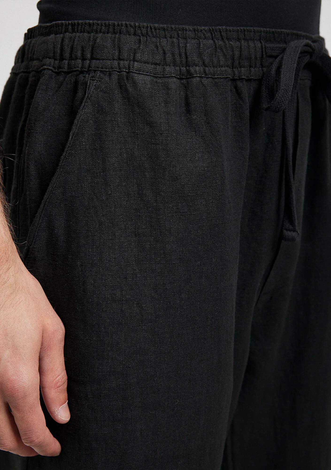 Black Linen Pants