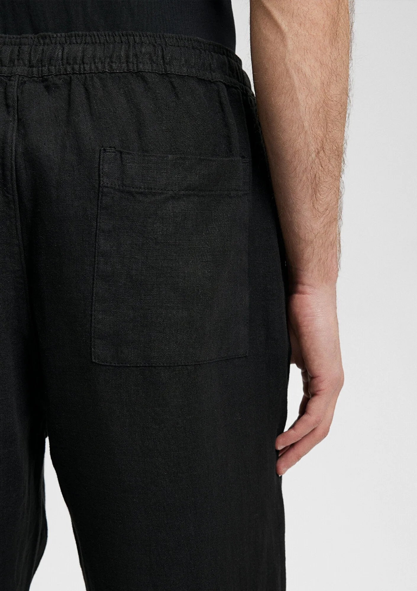 Black Linen Pants