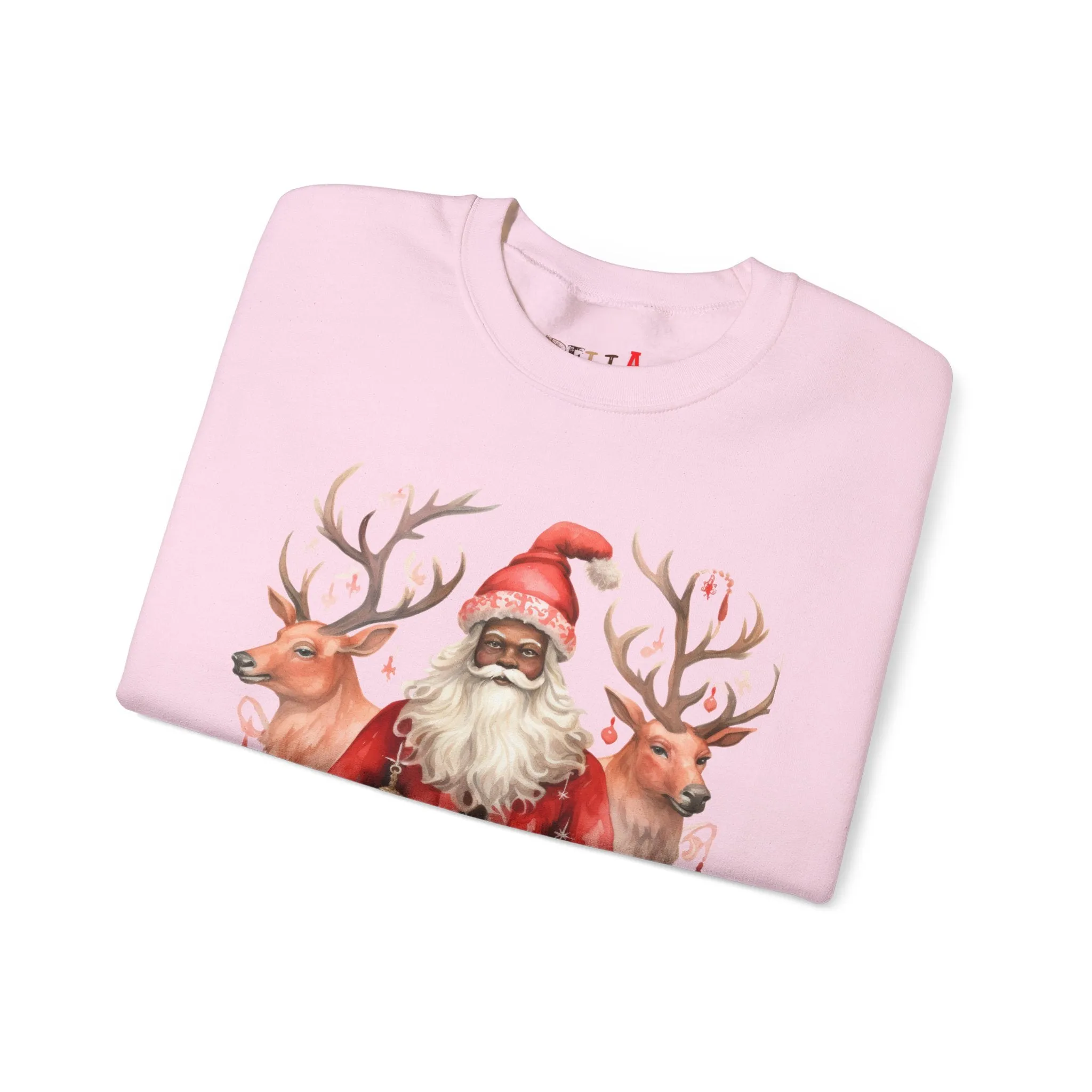 Black Santa 51 Unisex Heavy Blend™ Crewneck Sweatshirt