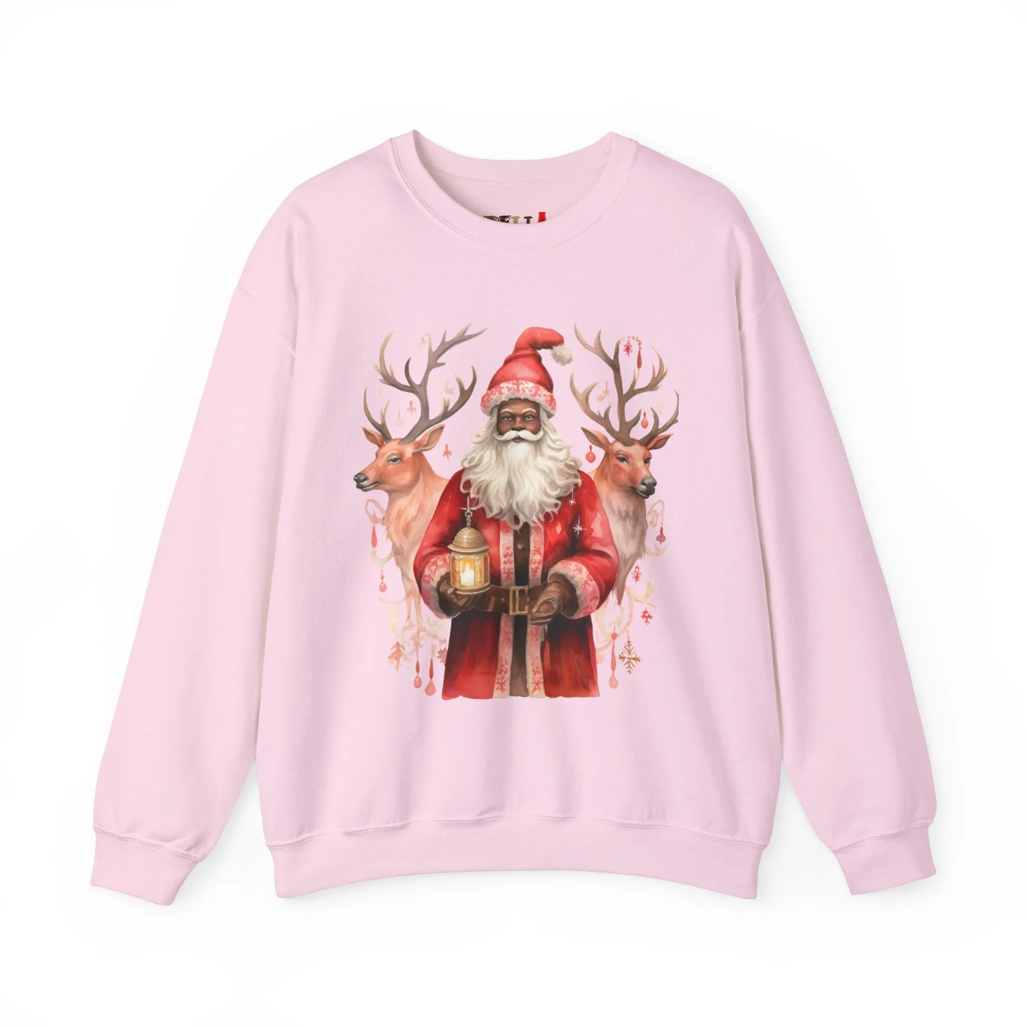 Black Santa 51 Unisex Heavy Blend™ Crewneck Sweatshirt