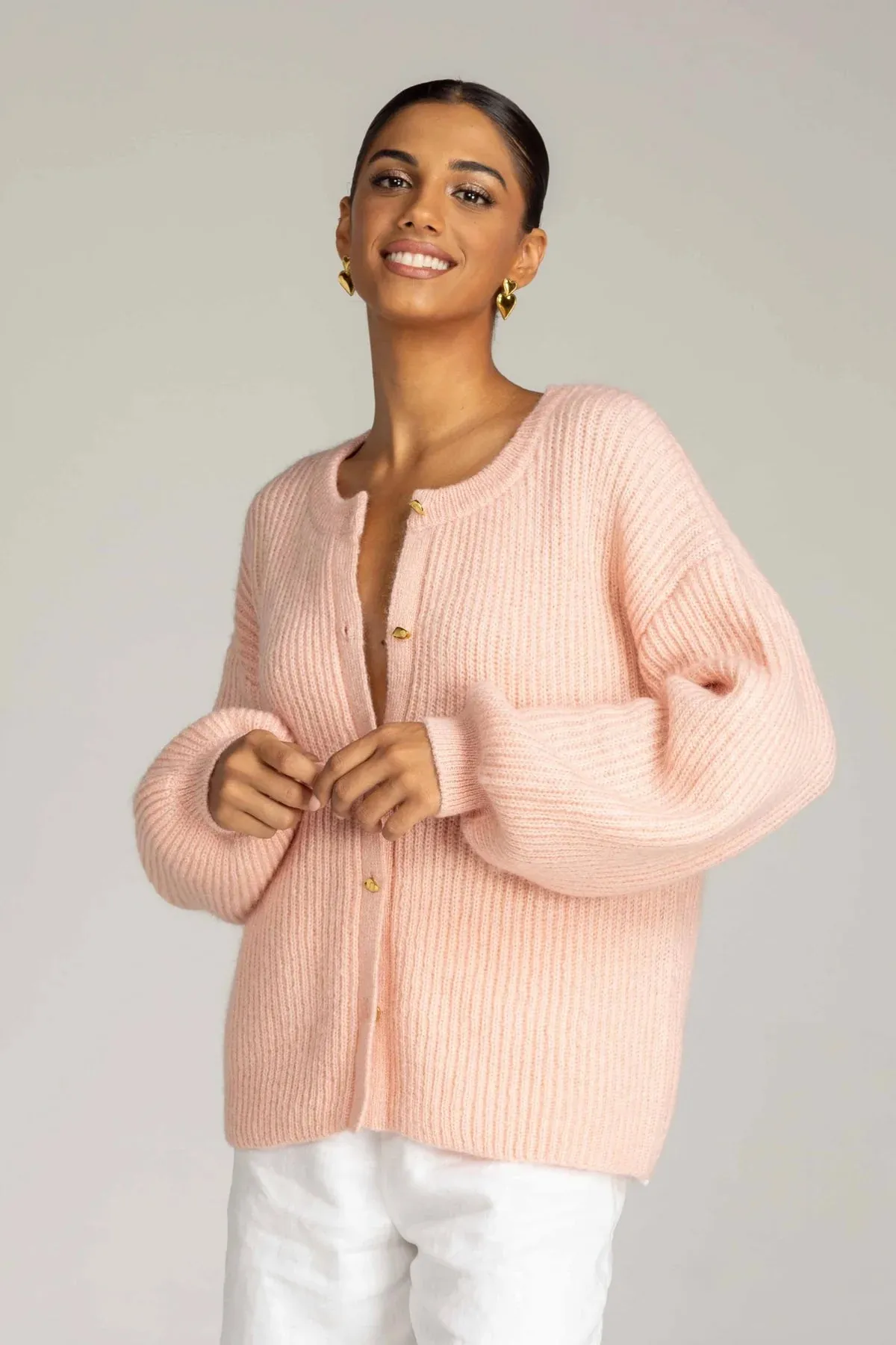 Blak Party in a Cardi - Light Pink