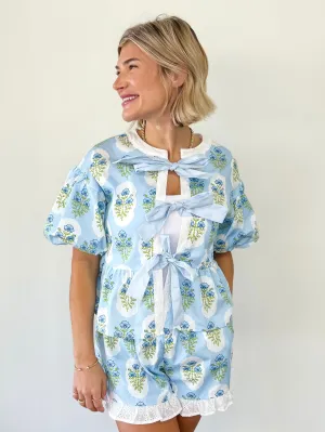 Blossom Breeze Poplin Top