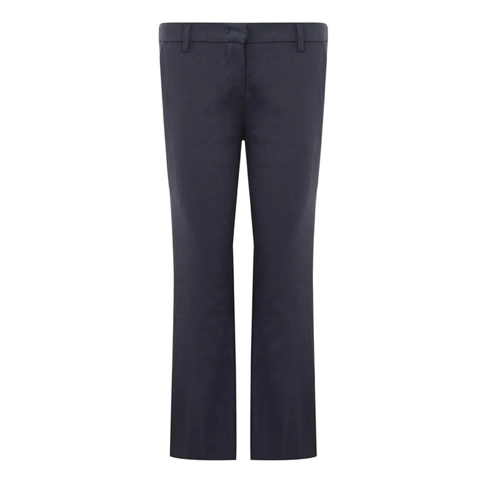 Blue Linen Jeans & Pant