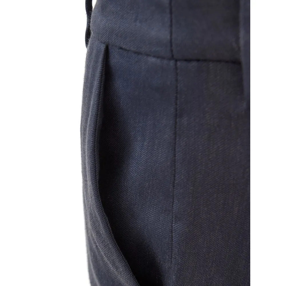 Blue Linen Jeans & Pant