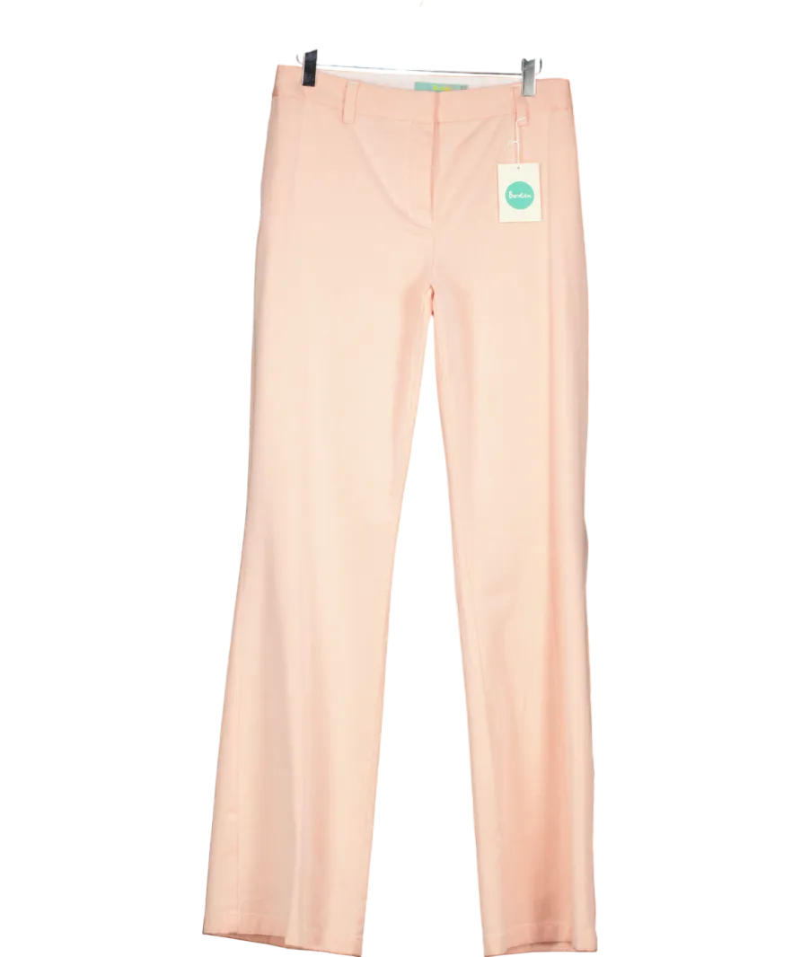 Boden Pink Mina Linen Trouser Long UK 18