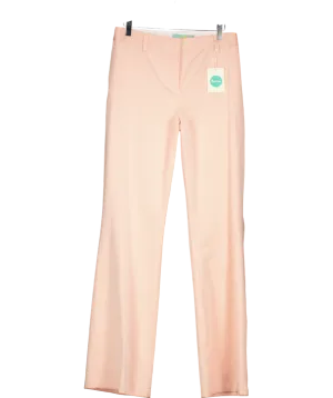 Boden Pink Mina Linen Trouser Long UK 18