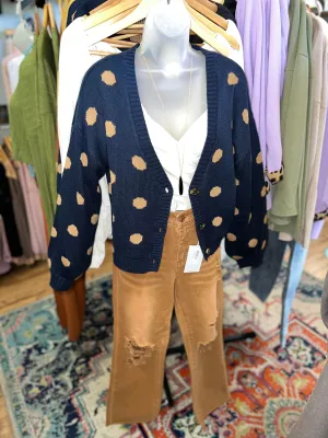 Bow-Tie LS Crop Top