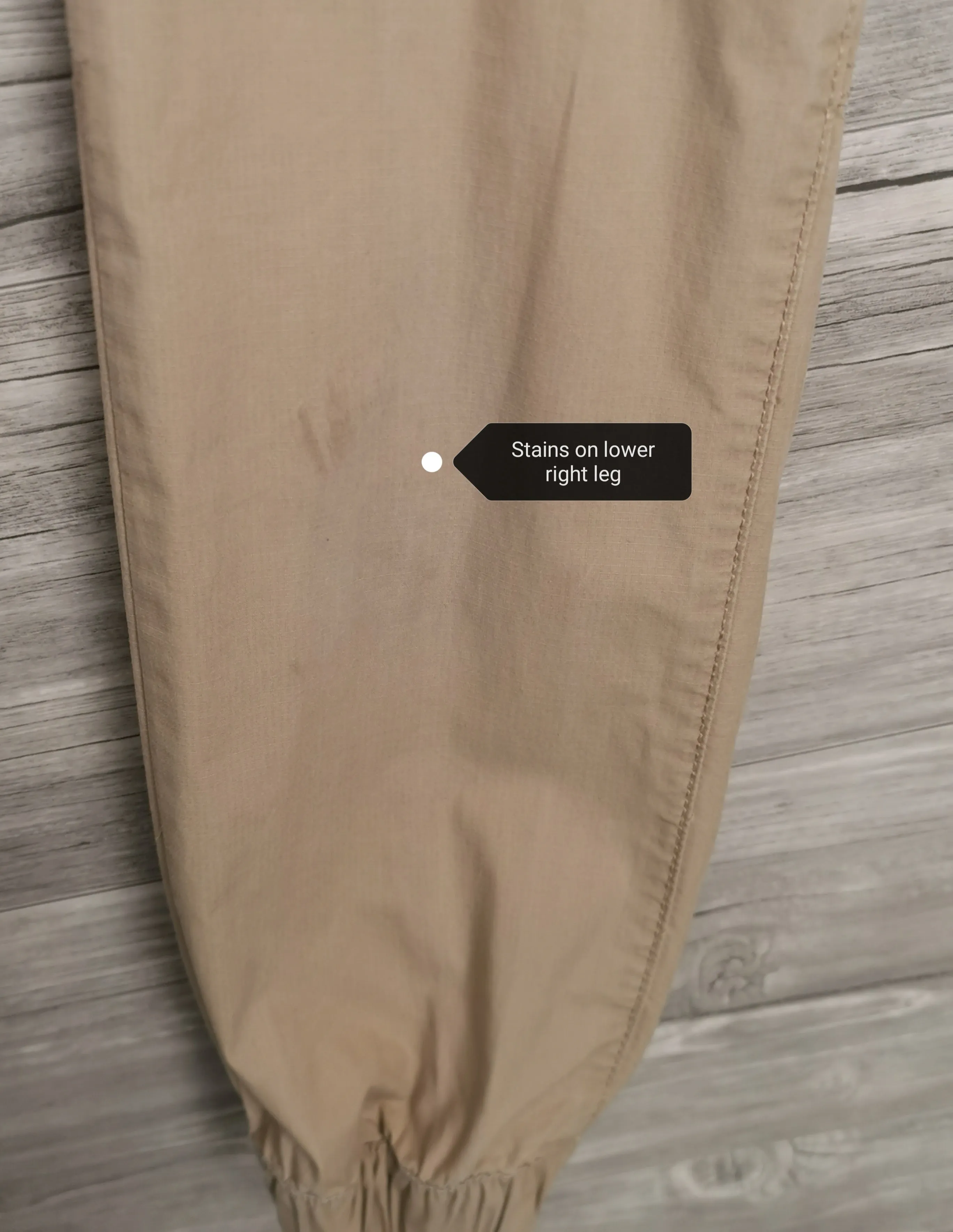 BOY SIZE 12 YEARS - TOMMY HILFIGER, Cream Cargo Pants VGUC B48