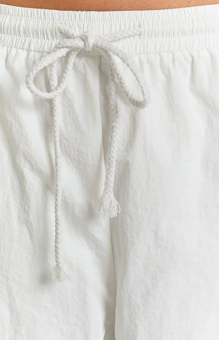 Briar White Cargo Pants