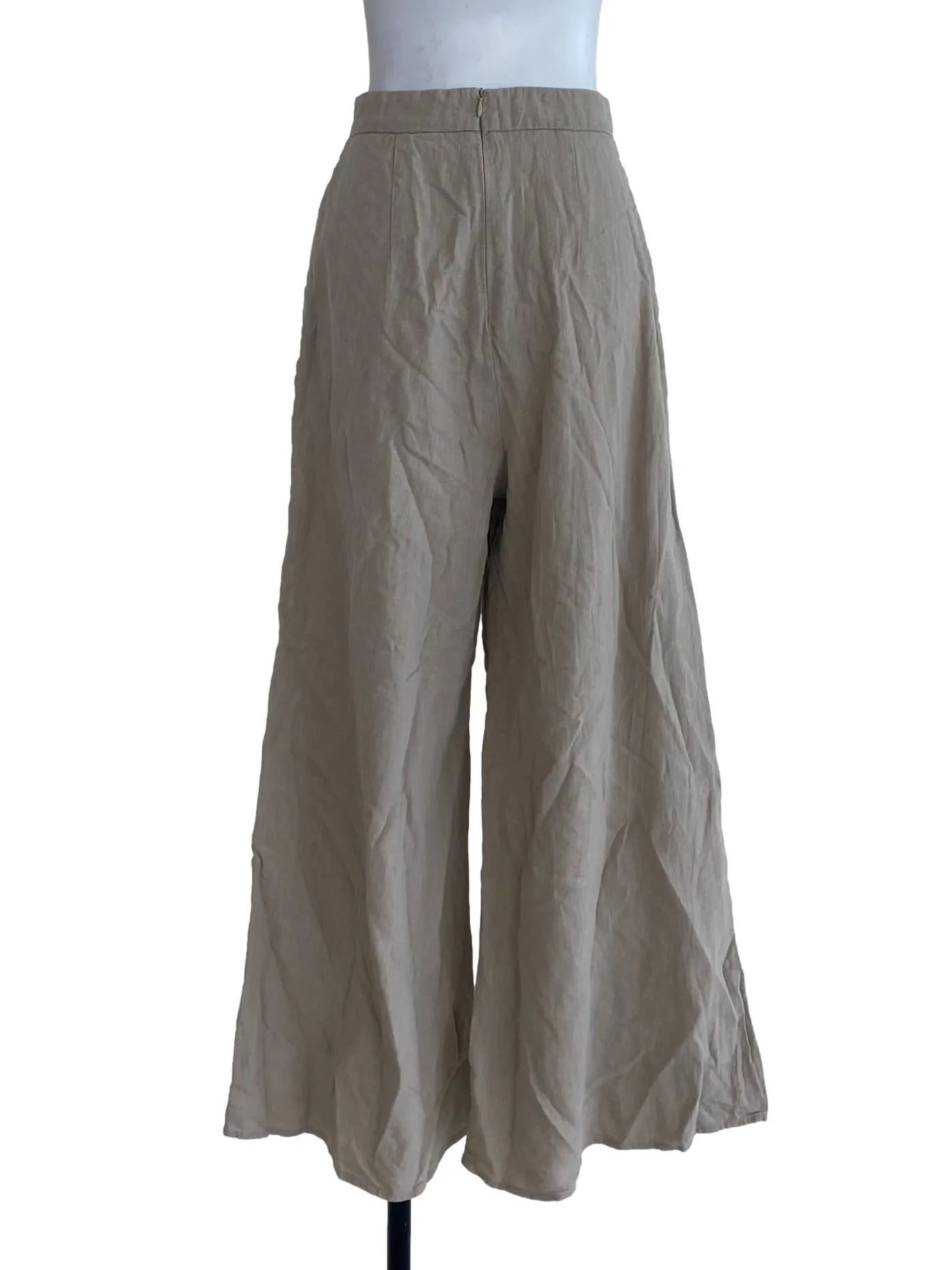 Brown Textured Palazzo LB