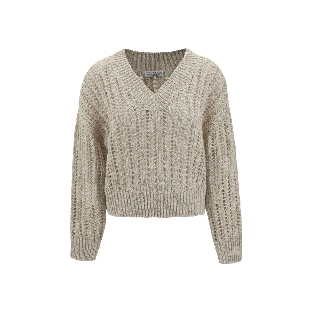 Brunello Cucinelli Mesh knit Sweater