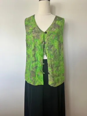 Button Tie Dye Vest (10-12)