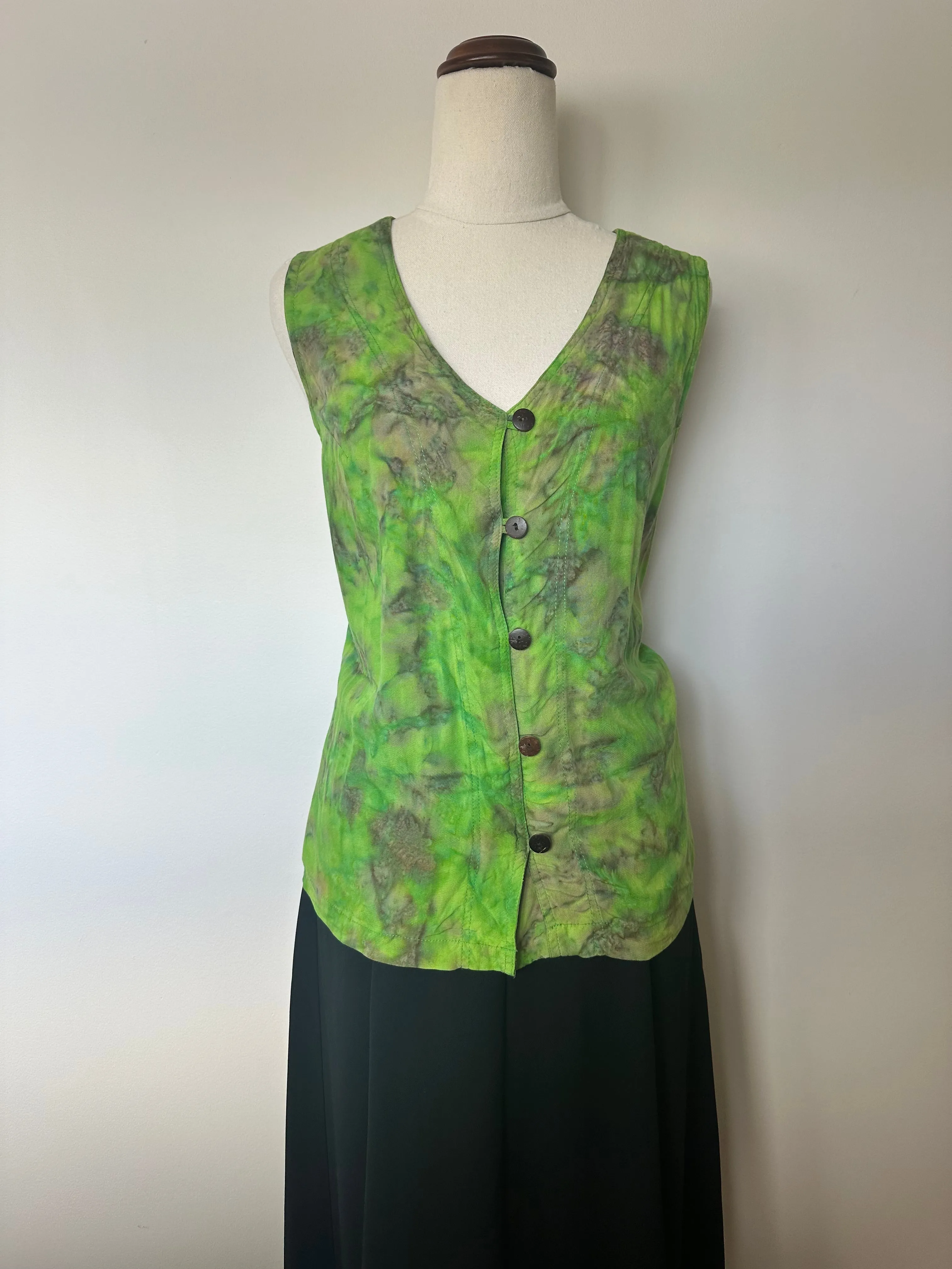 Button Tie Dye Vest (10-12)