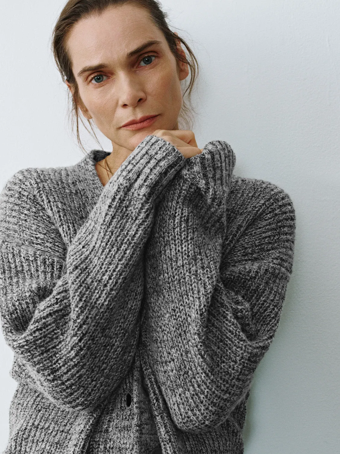 Button Up Knitted Cardigans