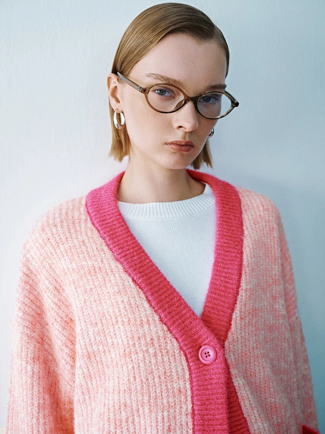 Button Up Knitted Cardigans