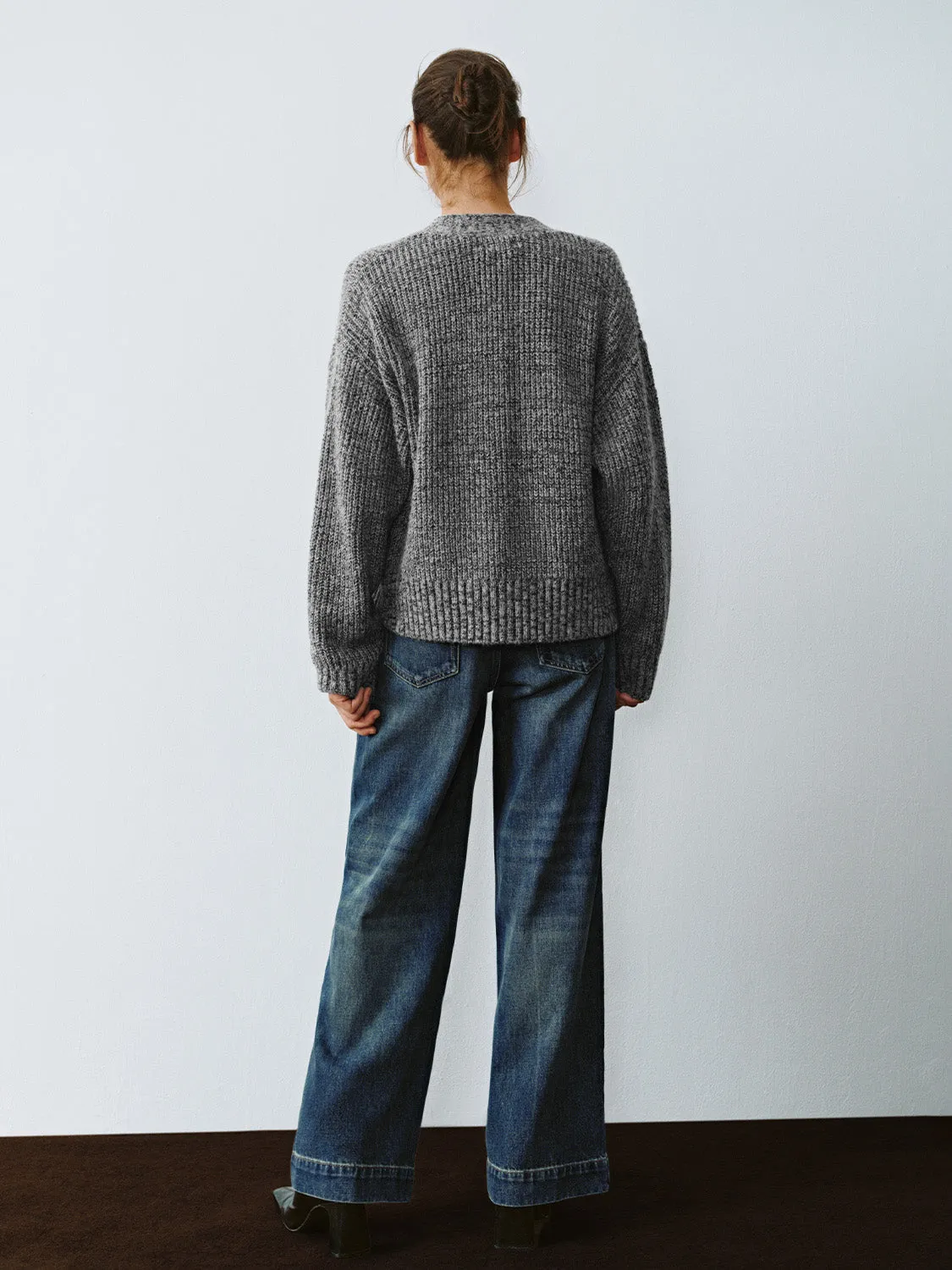 Button Up Knitted Cardigans